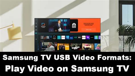 samsung tv supported video formats|More.